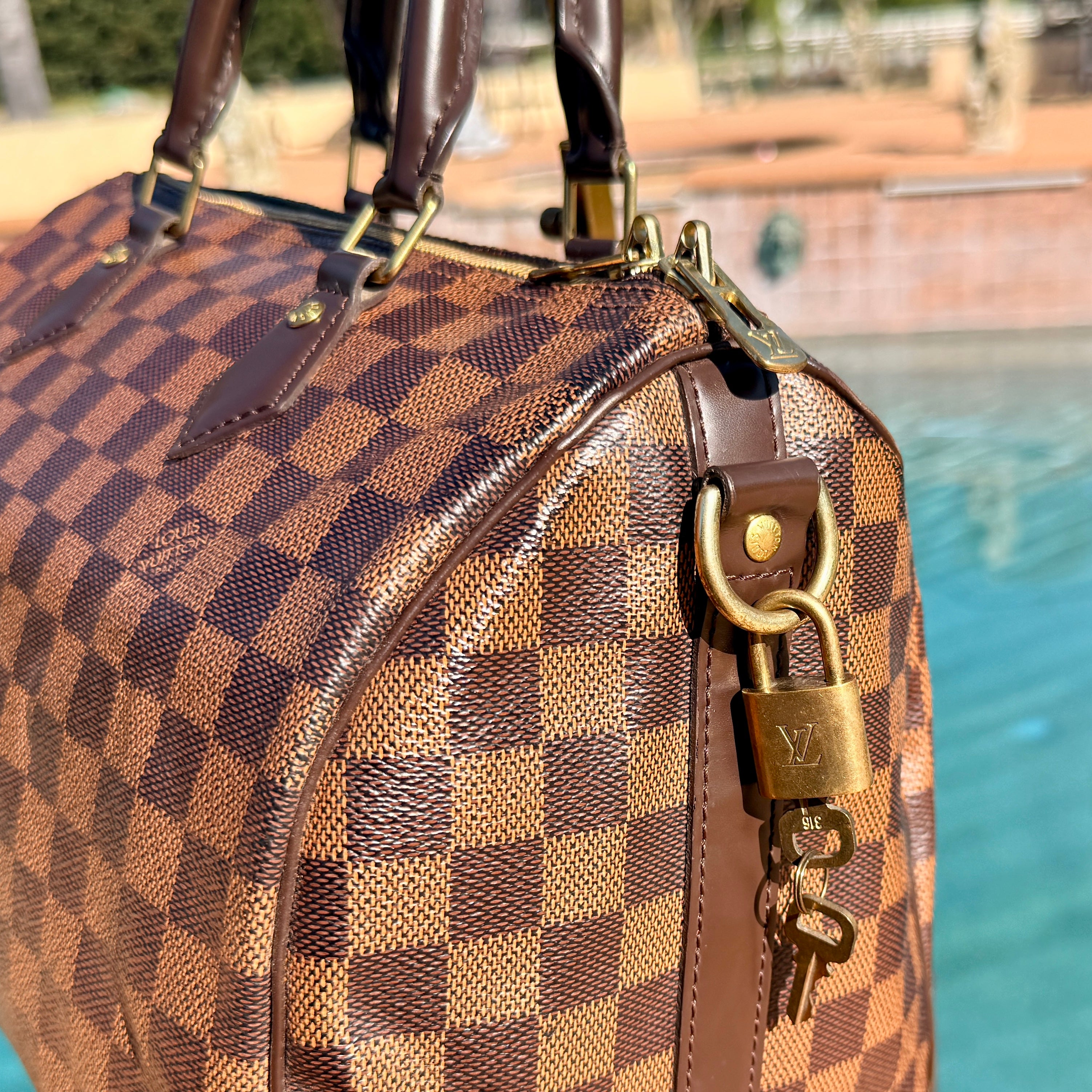 Louis Vuitton Damier Ebene Speedy 30