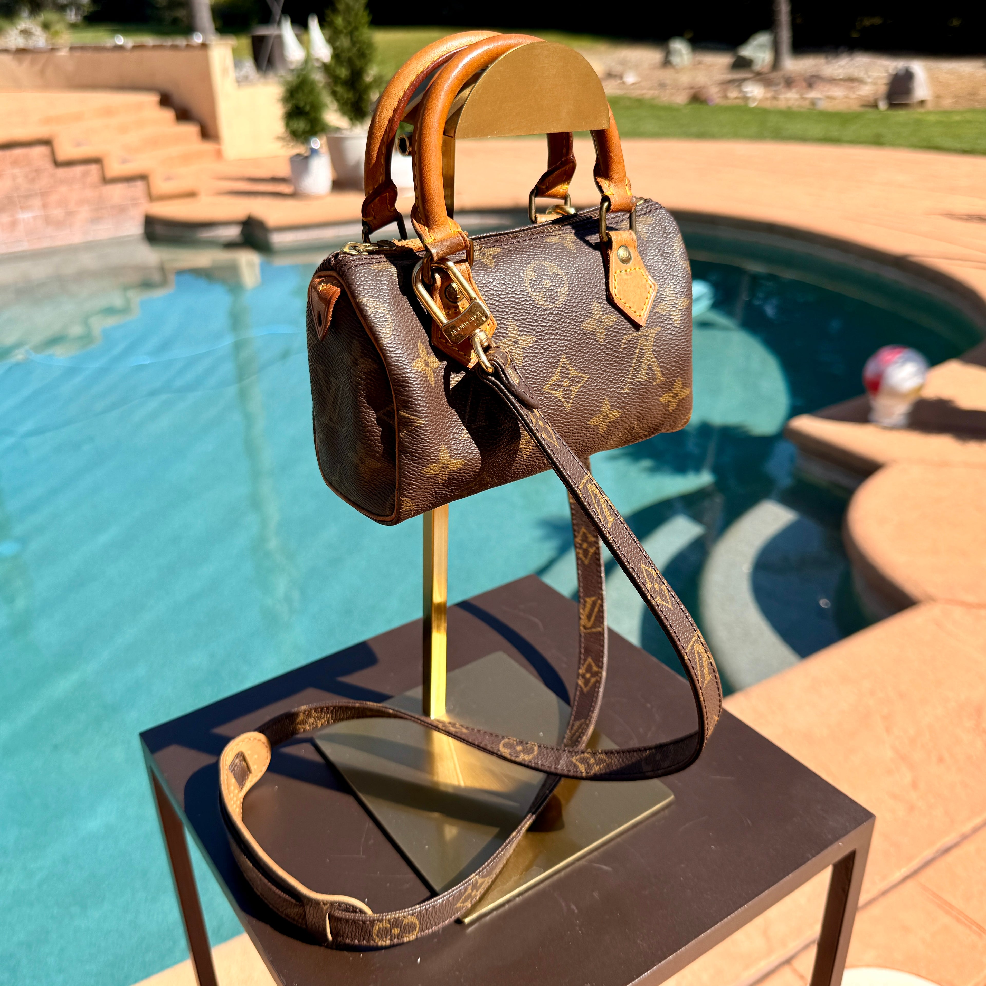Louis Vuitton Vintage Nano Speedy Monogram Canvas