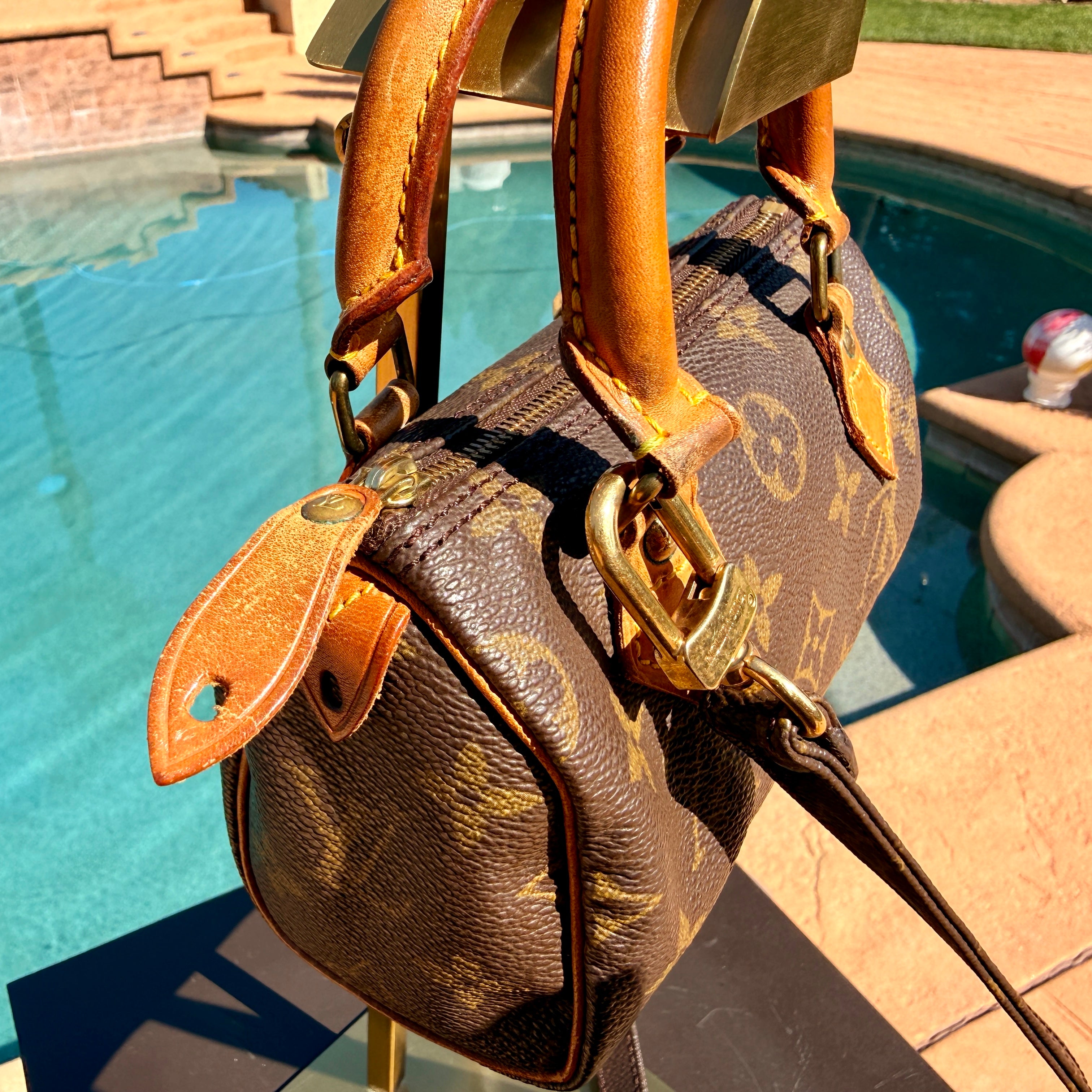 Louis Vuitton Vintage Nano Speedy Monogram Canvas