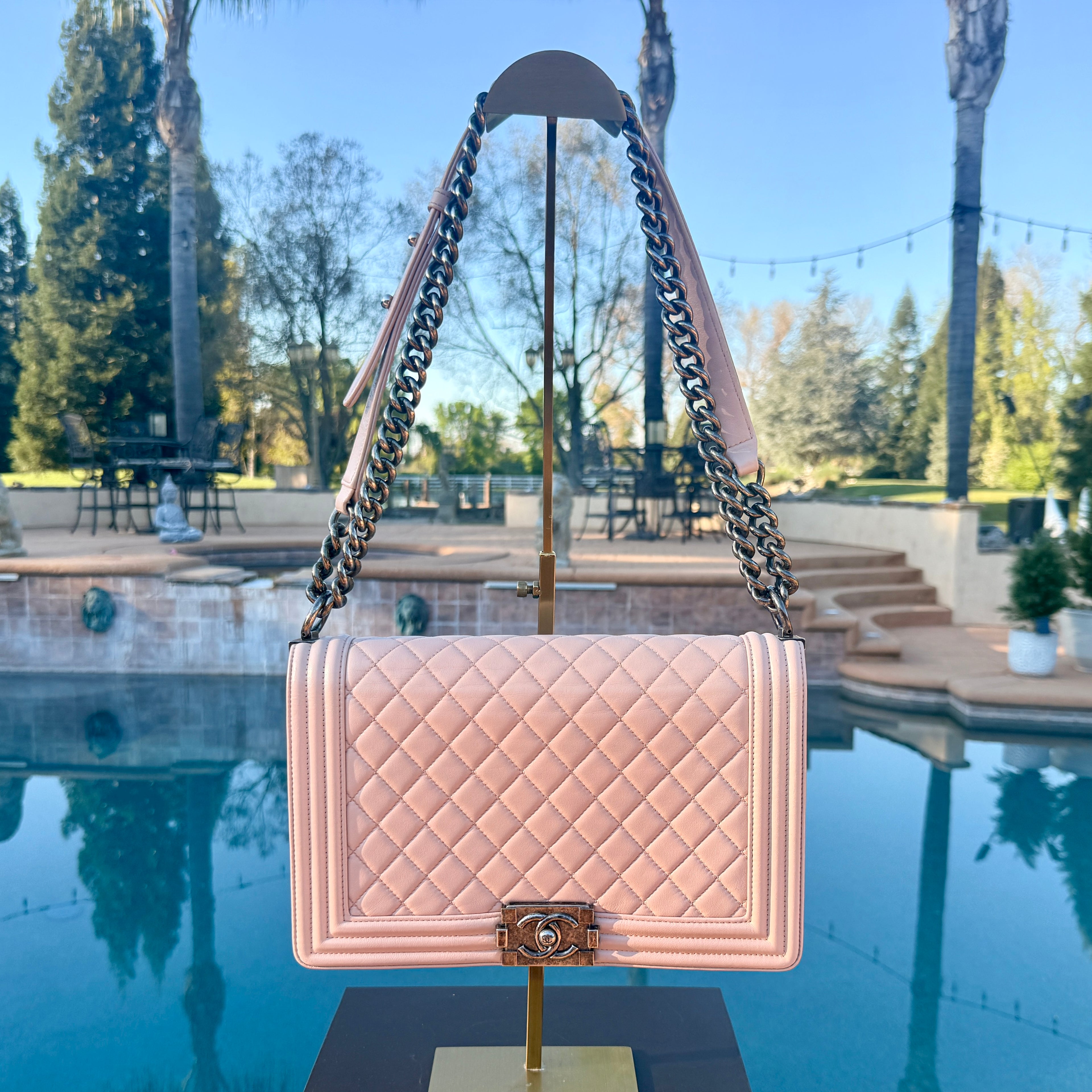 Chanel Crossbody LeBoy Quilted Medium