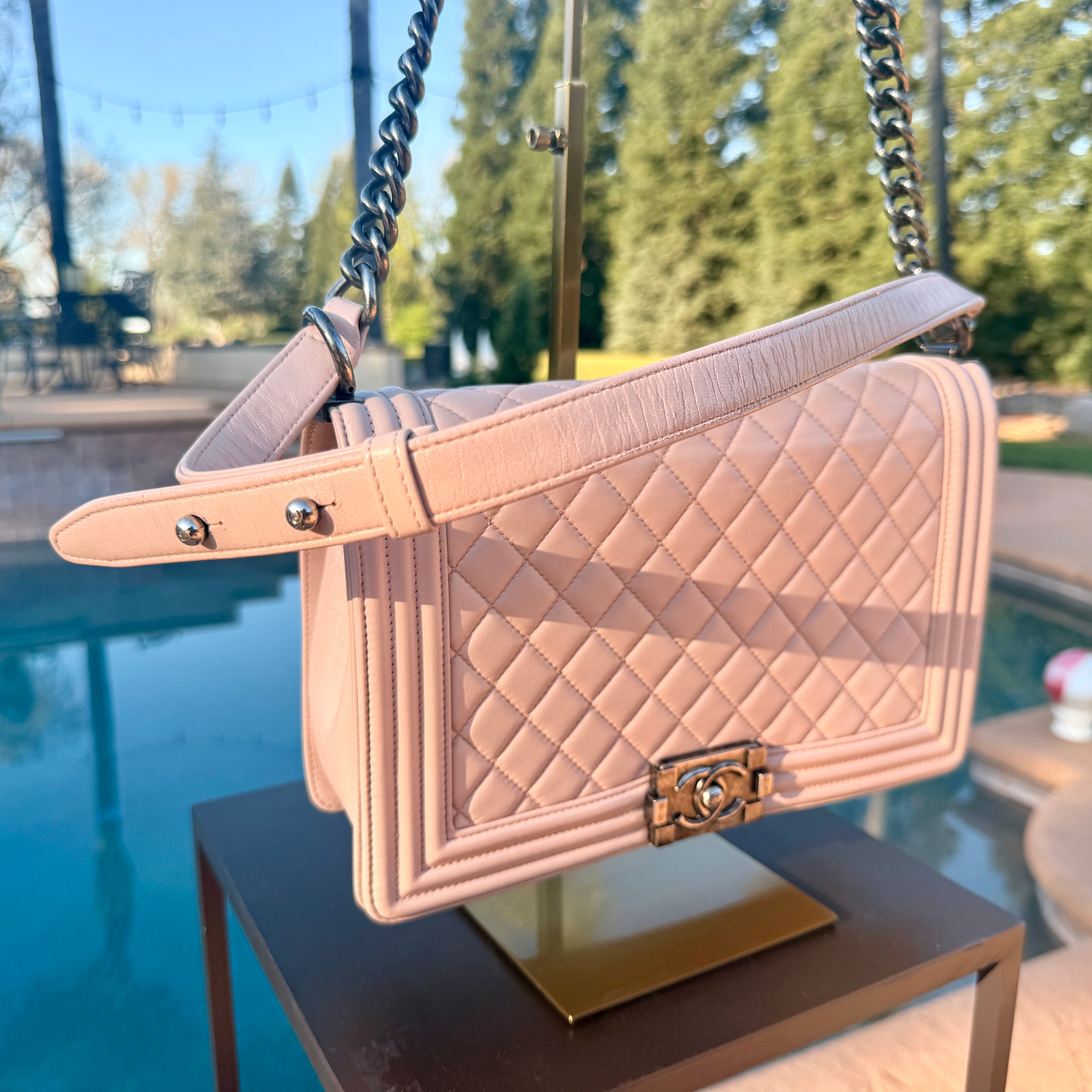 Chanel Crossbody LeBoy Quilted Medium