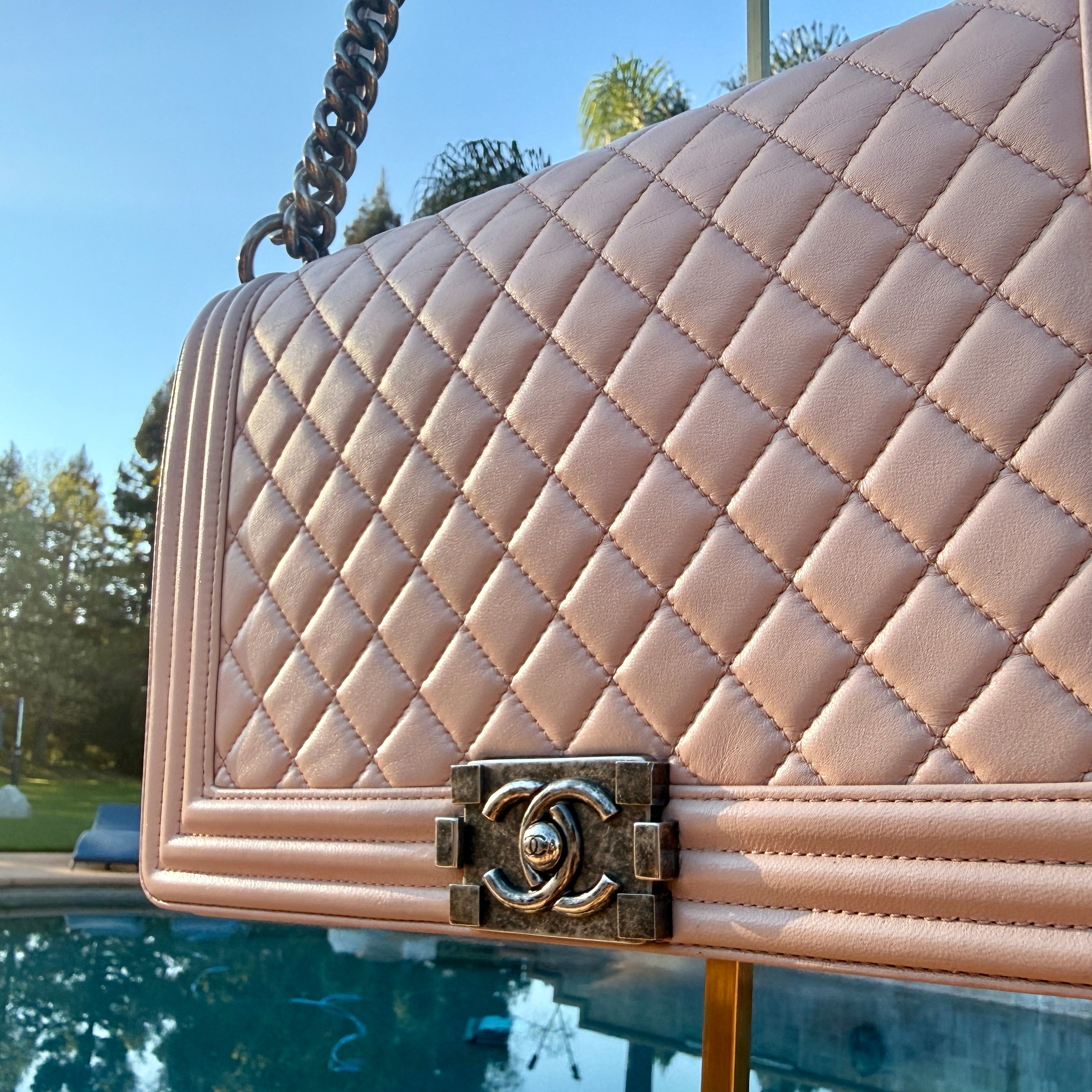 Chanel Crossbody LeBoy Quilted Medium