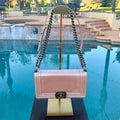 Chanel Crossbody Single Flap Gunmetal Hardware