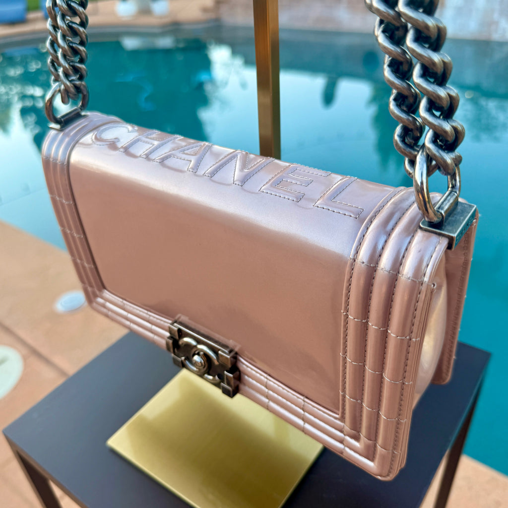Chanel Crossbody Single Flap Gunmetal Hardware