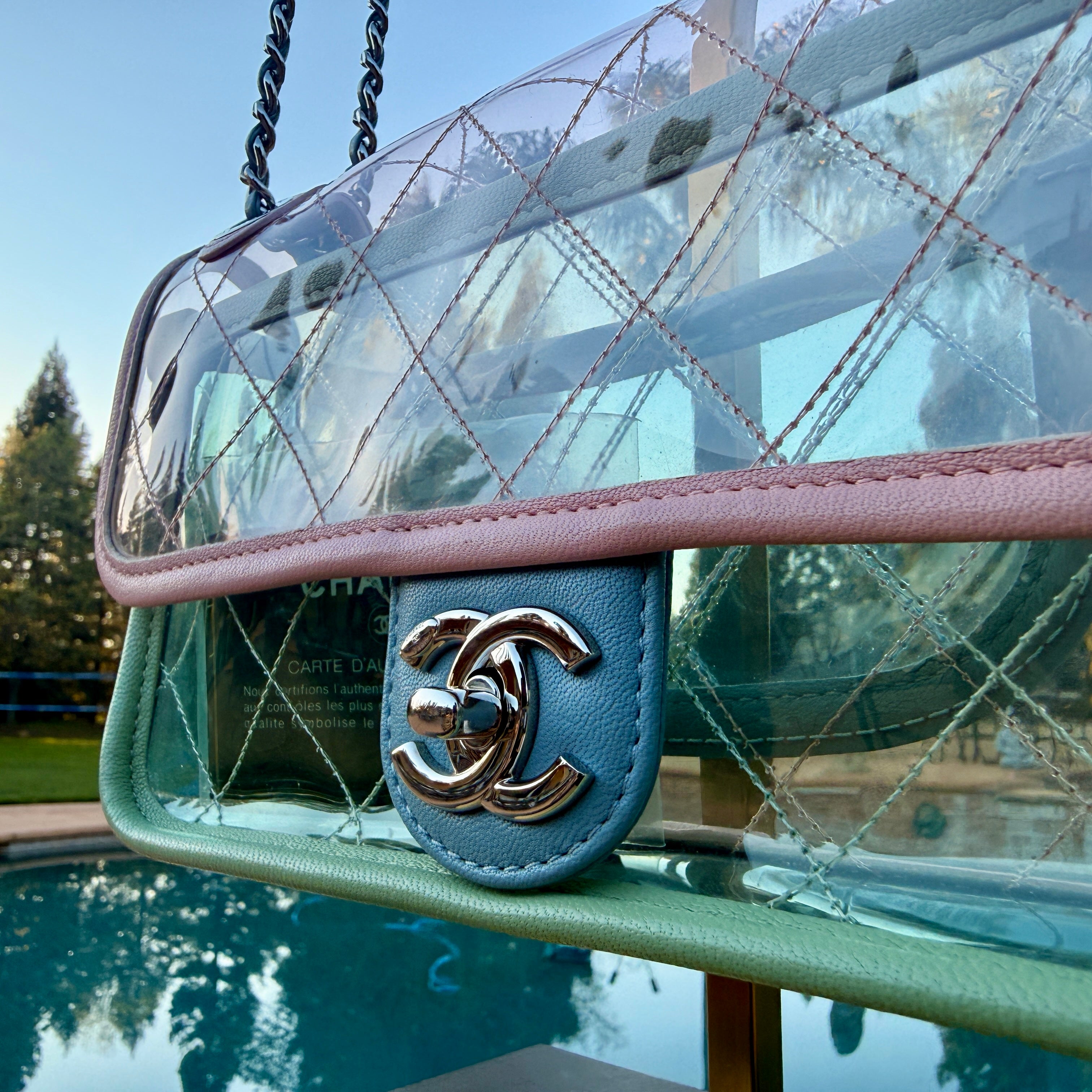 Chanel Clear PVC Splash Bag