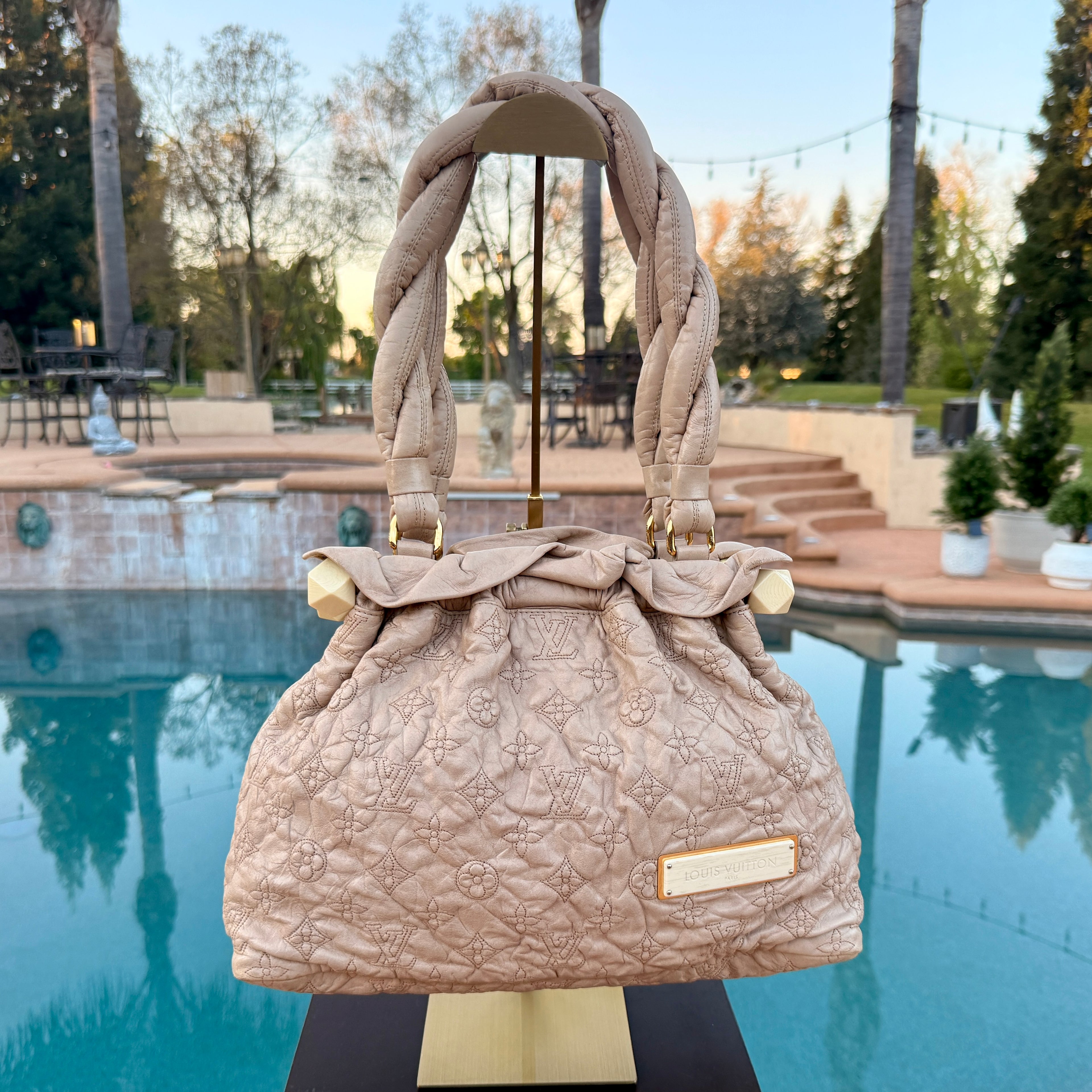 Louis Vuitton Olympe Nimbus Shoulder Bag with Ceramic Hardware RARE