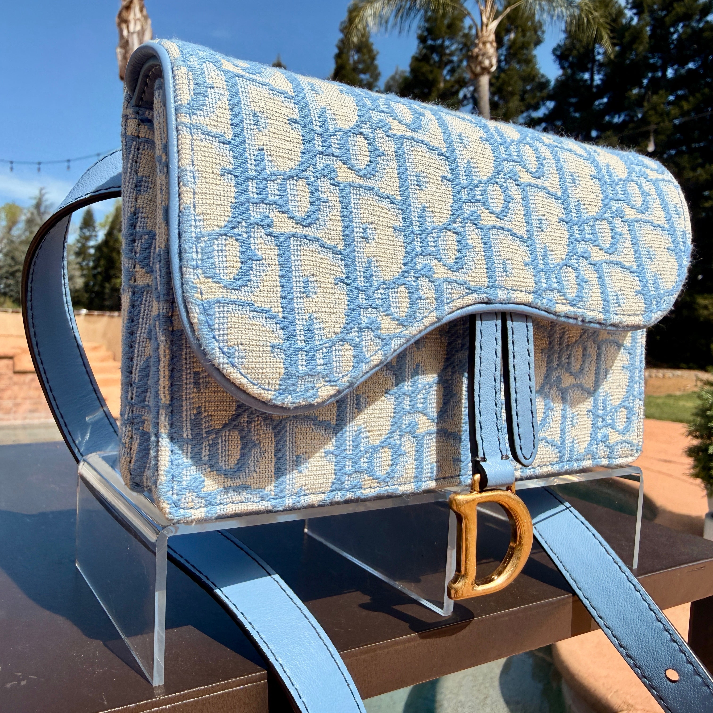 Christian Dior Belt Bag with Gold Hardware Mini