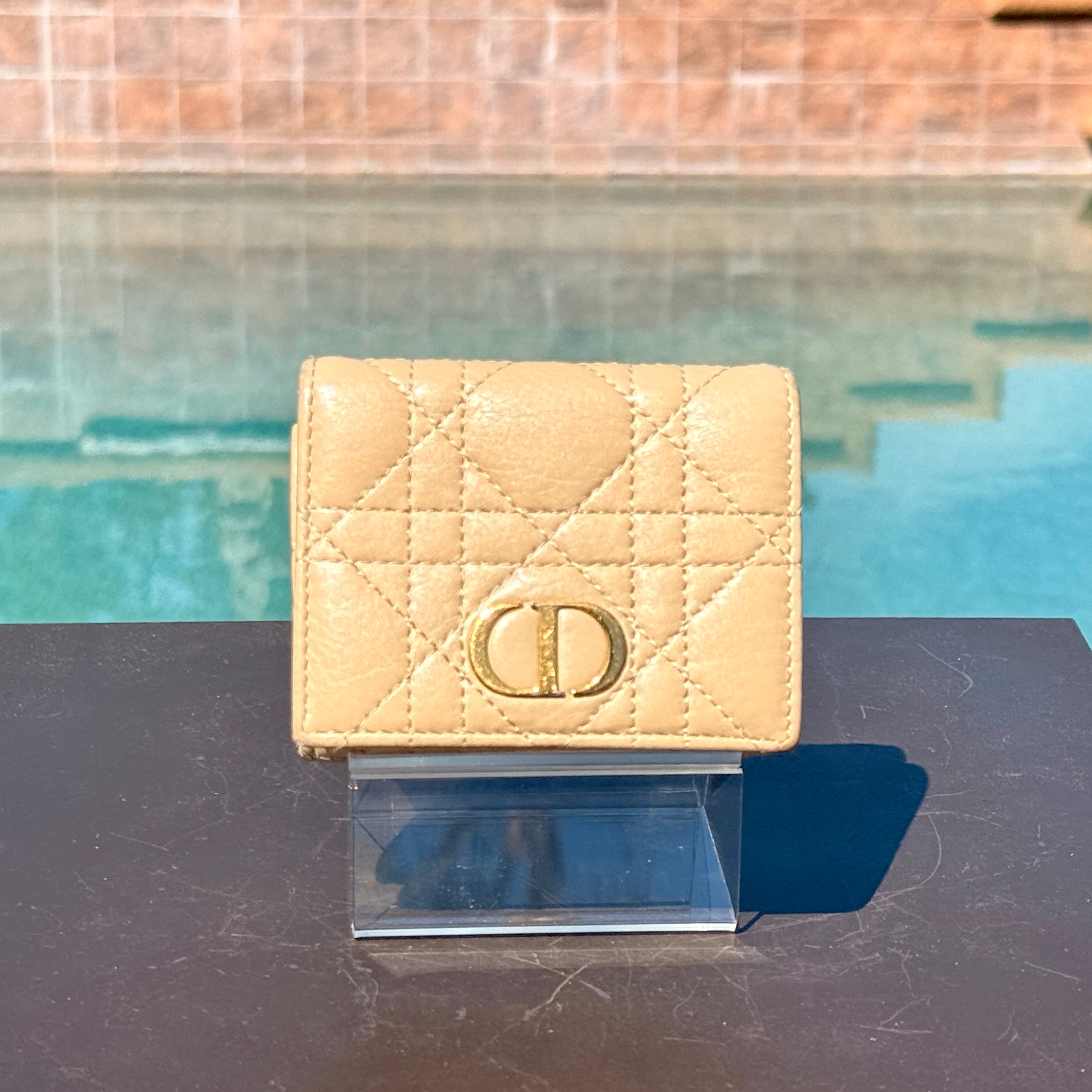 Christian Dior Small Quilted Wallet