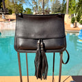 Gucci Leather Crossbody with Bamboo Tassel