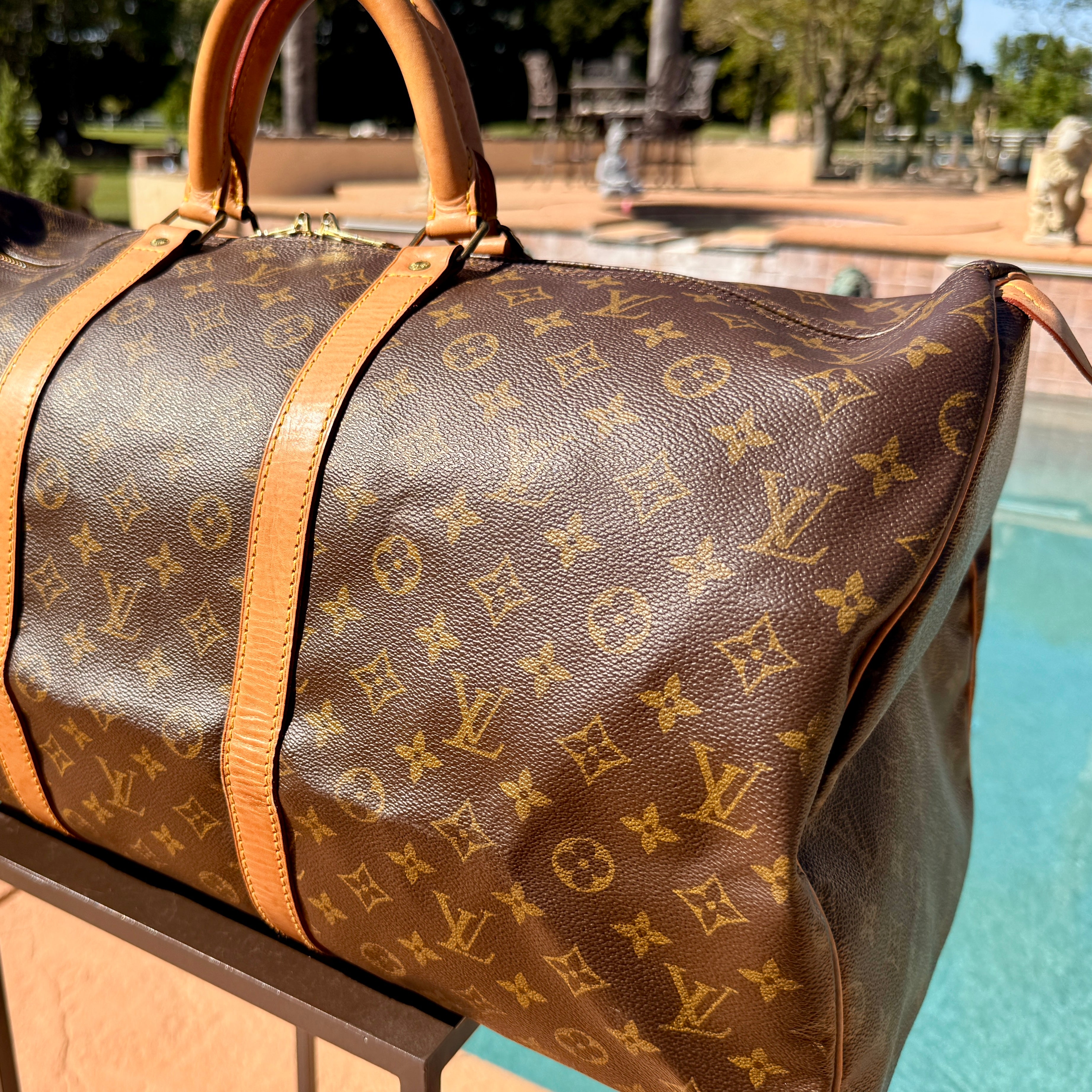 Louis Vuitton Vintage Monogram Keepall 55