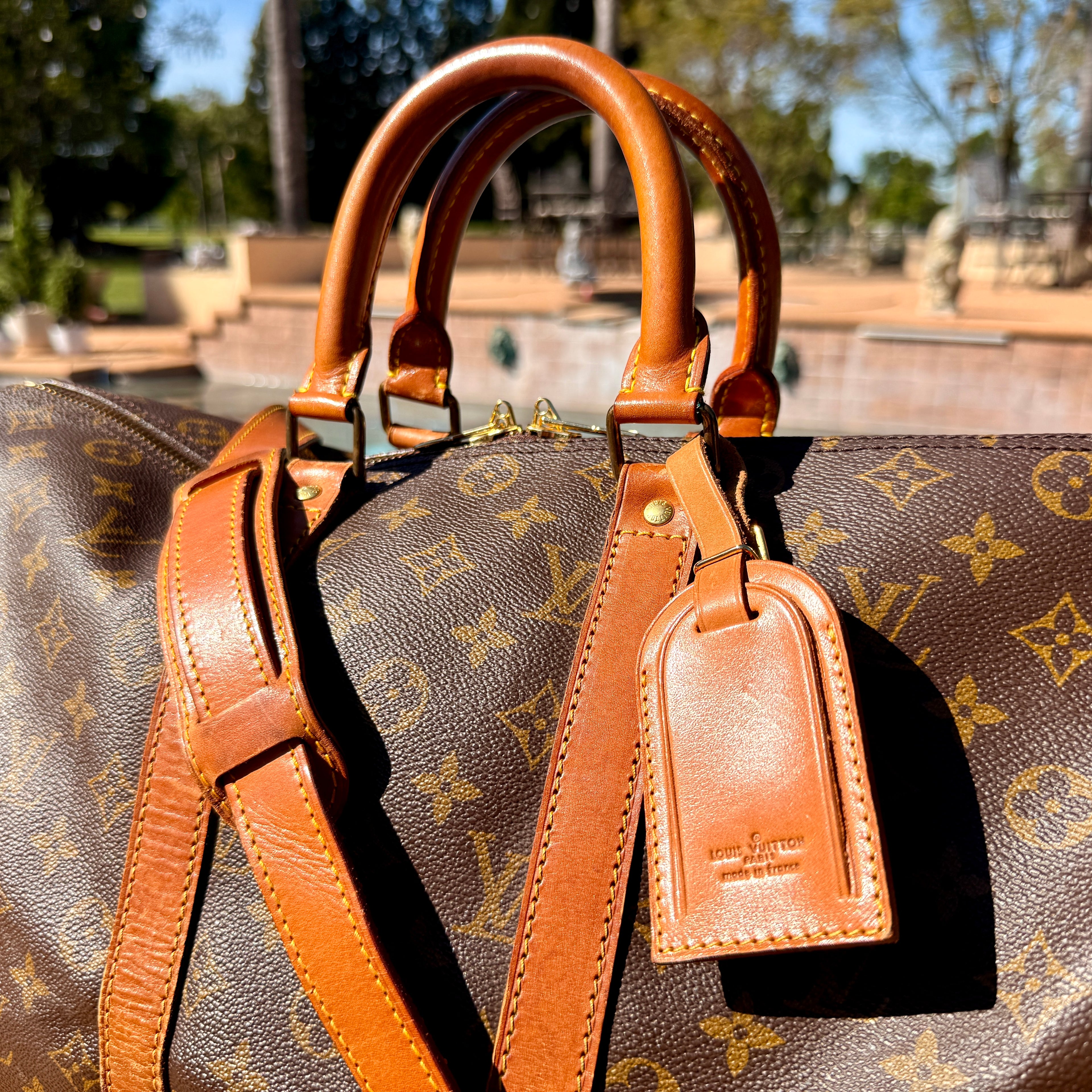 Louis Vuitton Vintage Monogram Keepall Bandolier 45
