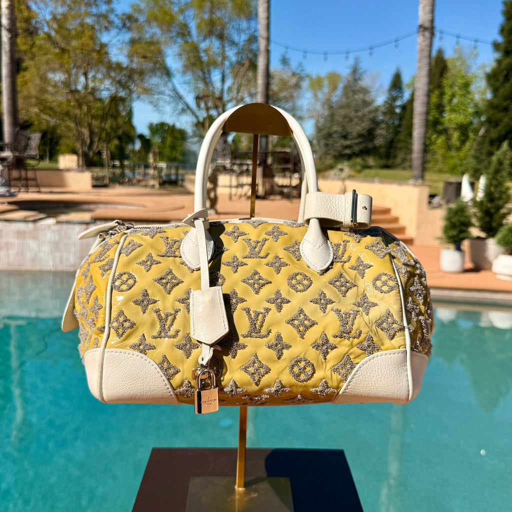 Louis Vuitton Limited Edition Speedy 25 Monogram Embossed