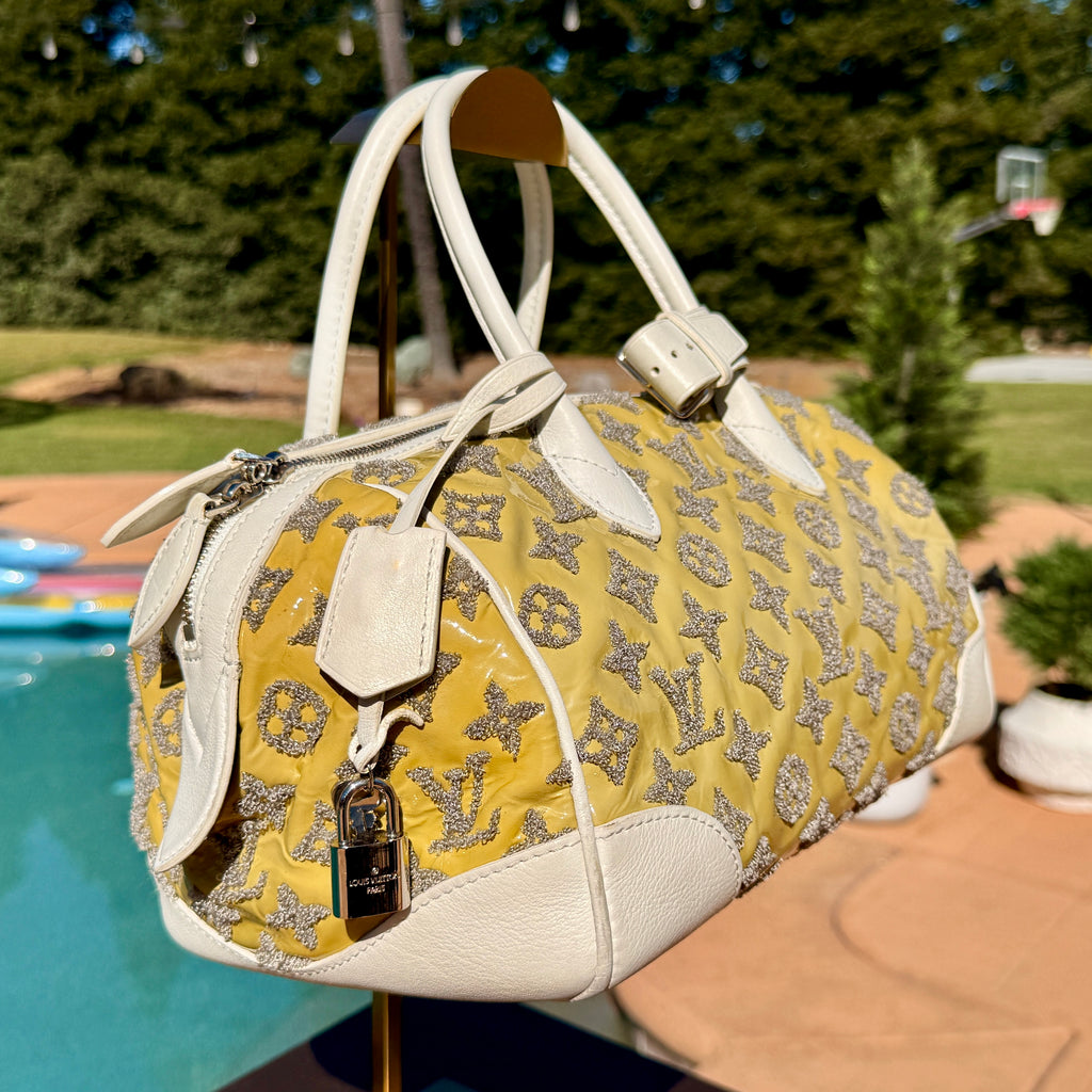 Louis Vuitton Limited Edition Speedy 25 Monogram Embossed