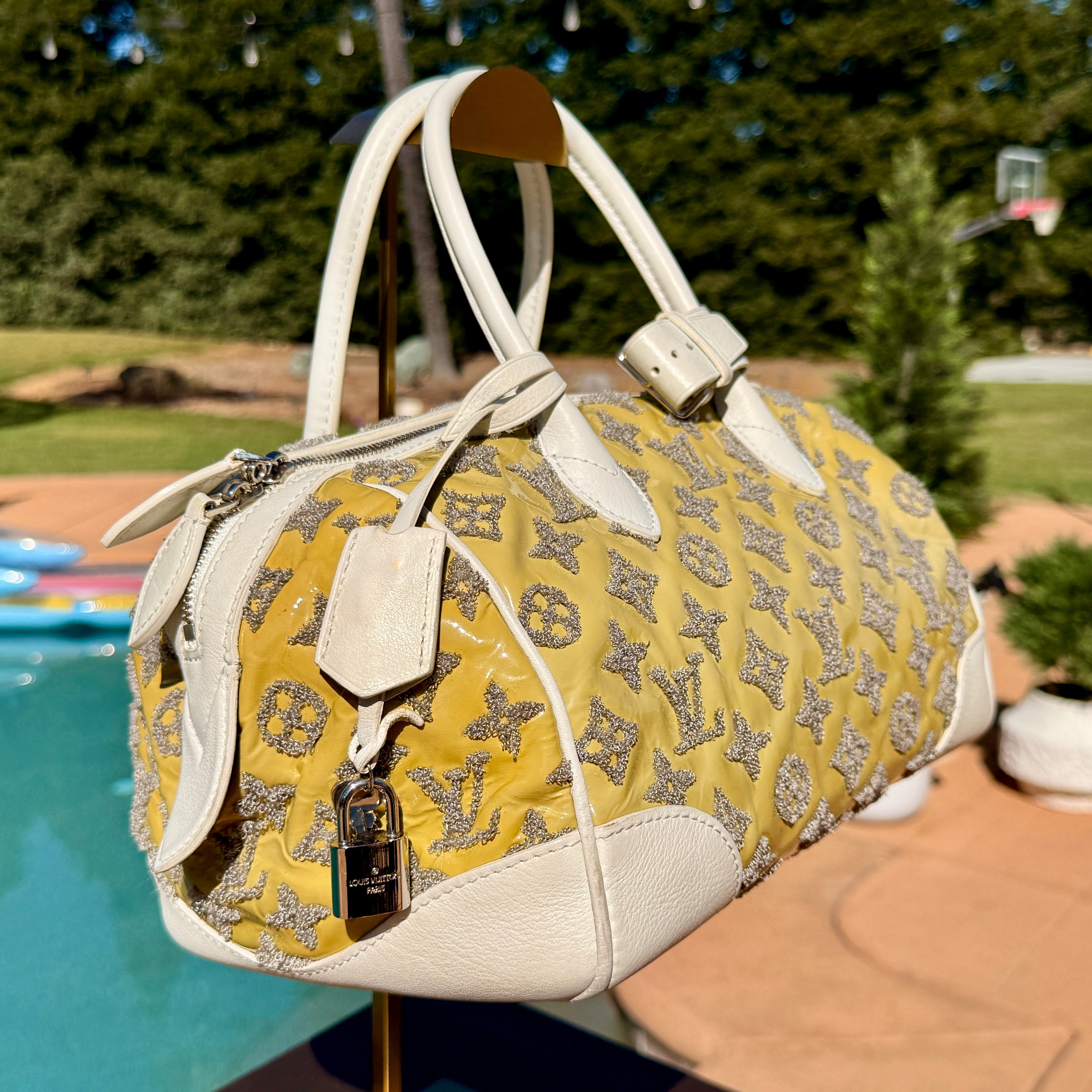 Louis Vuitton Limited Edition Speedy 25 Monogram Embossed