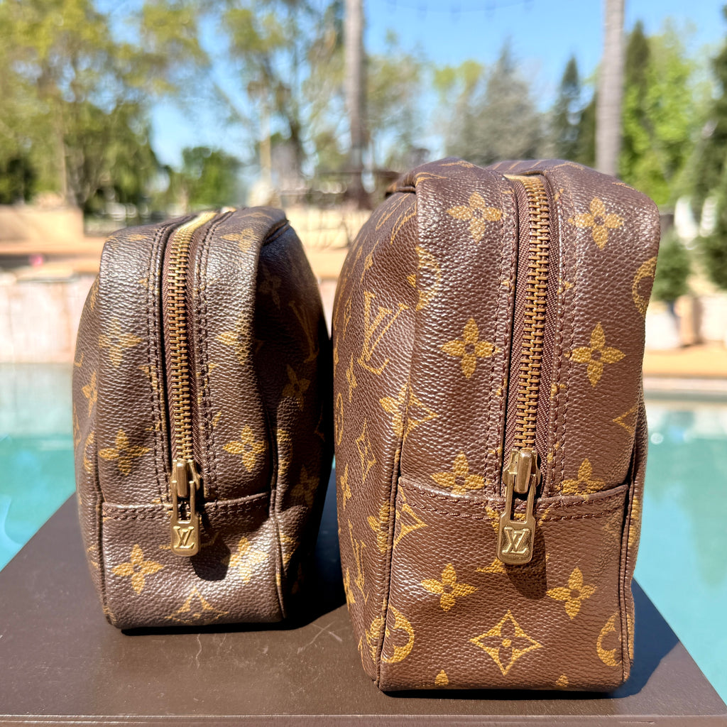 Louis Vuitton	Vintage Monogram Trouse Toilette 23