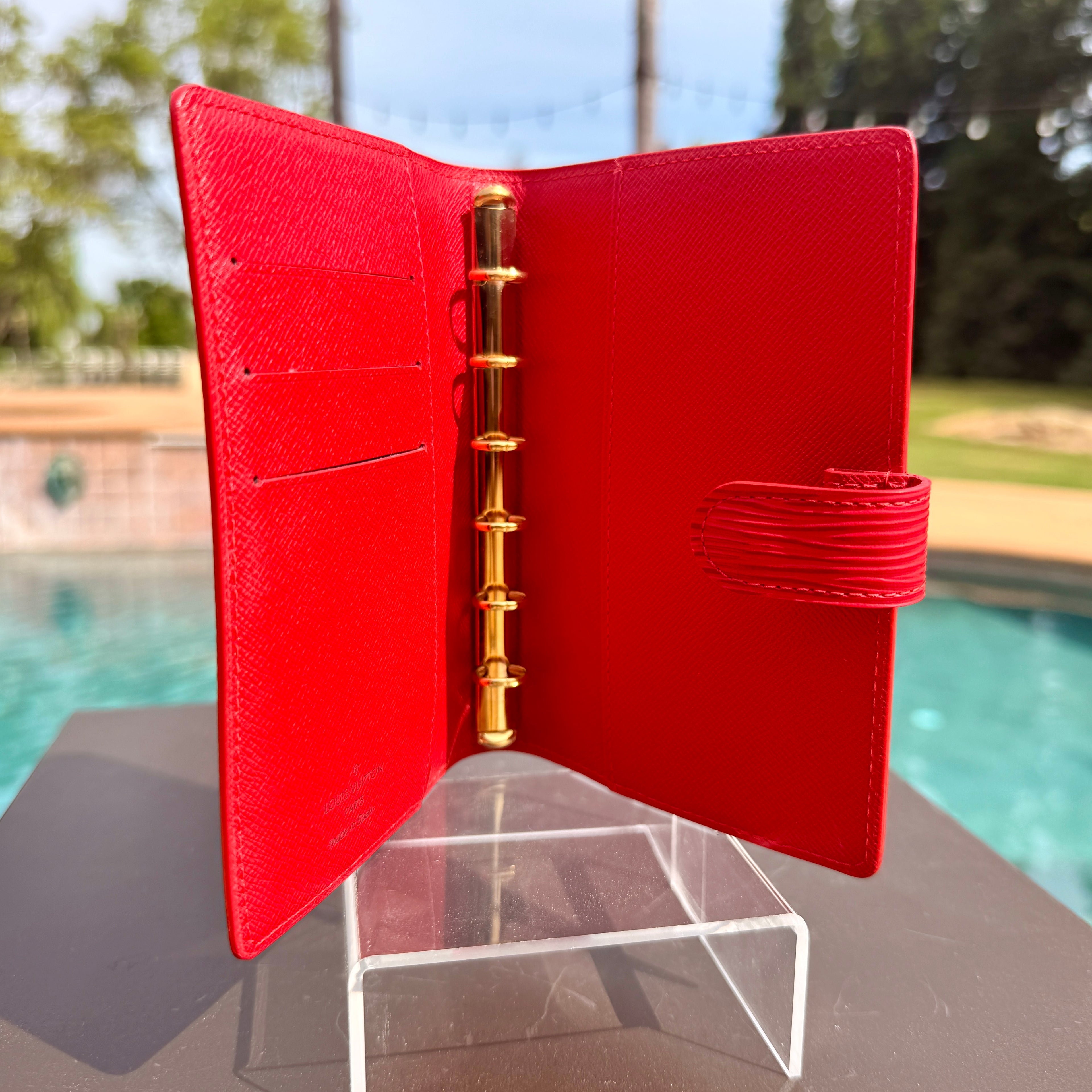 Louis Vuitton	Small Epi Agenda