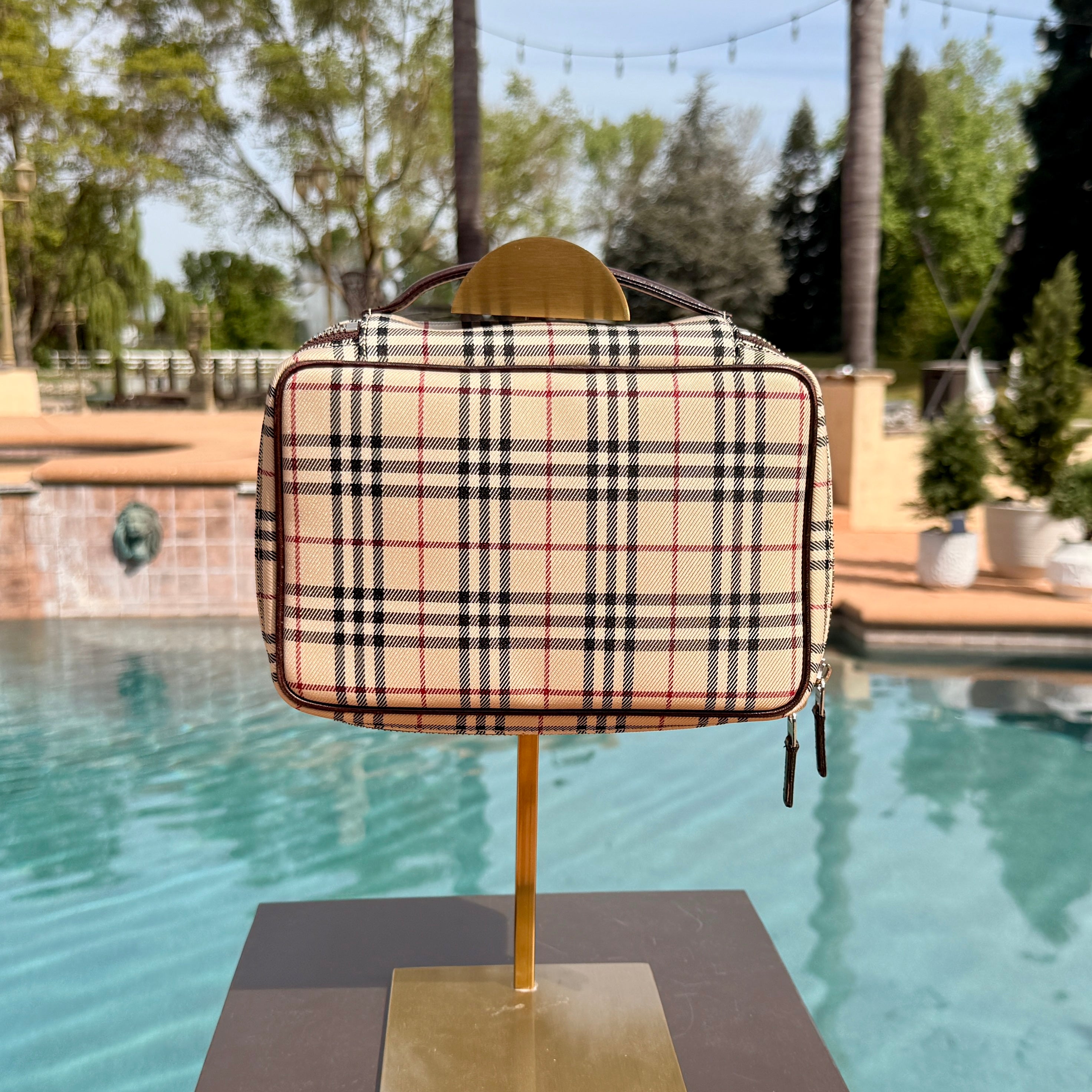 Burberry Soft Shell Vanity Makeup Case