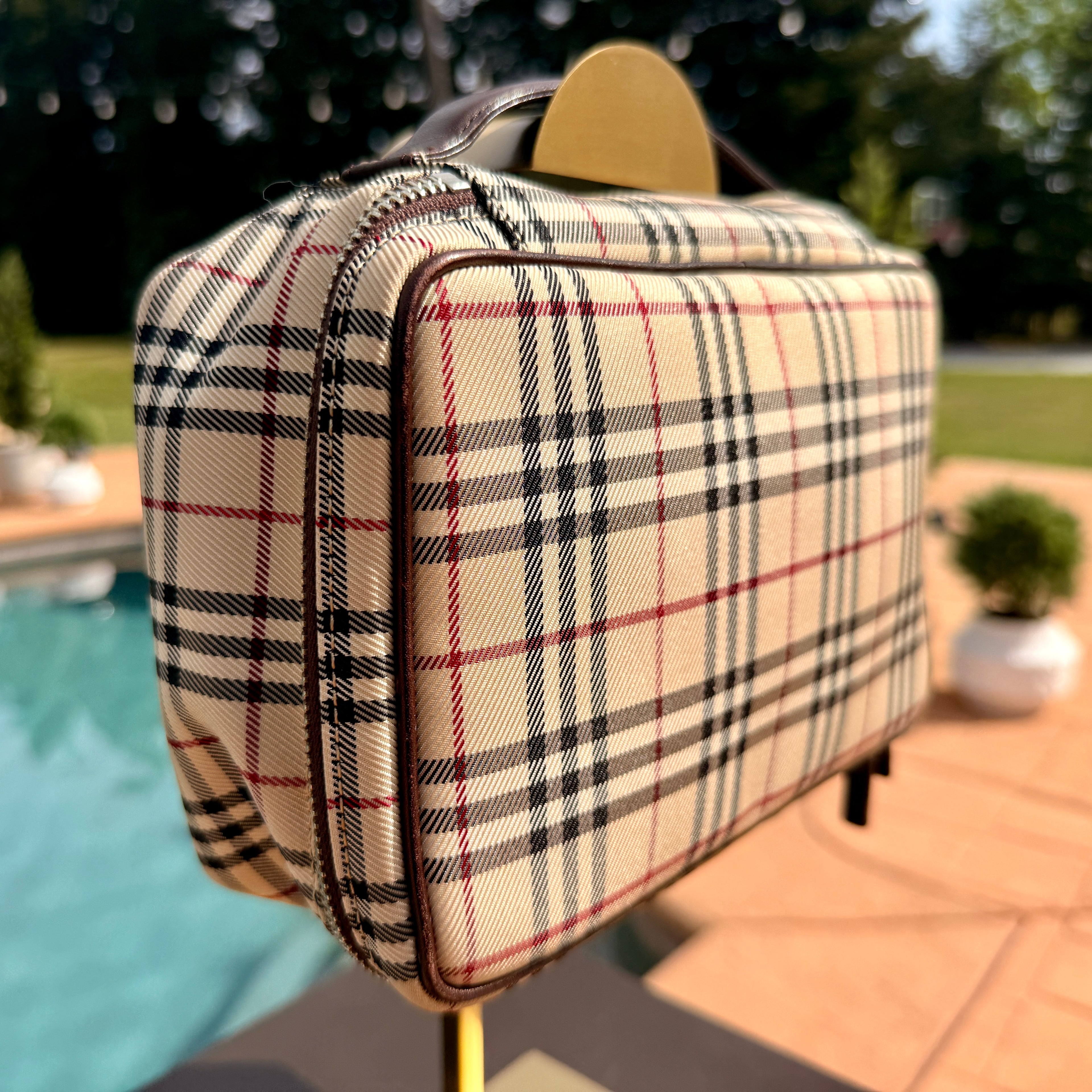 Burberry Soft Shell Vanity Makeup Case