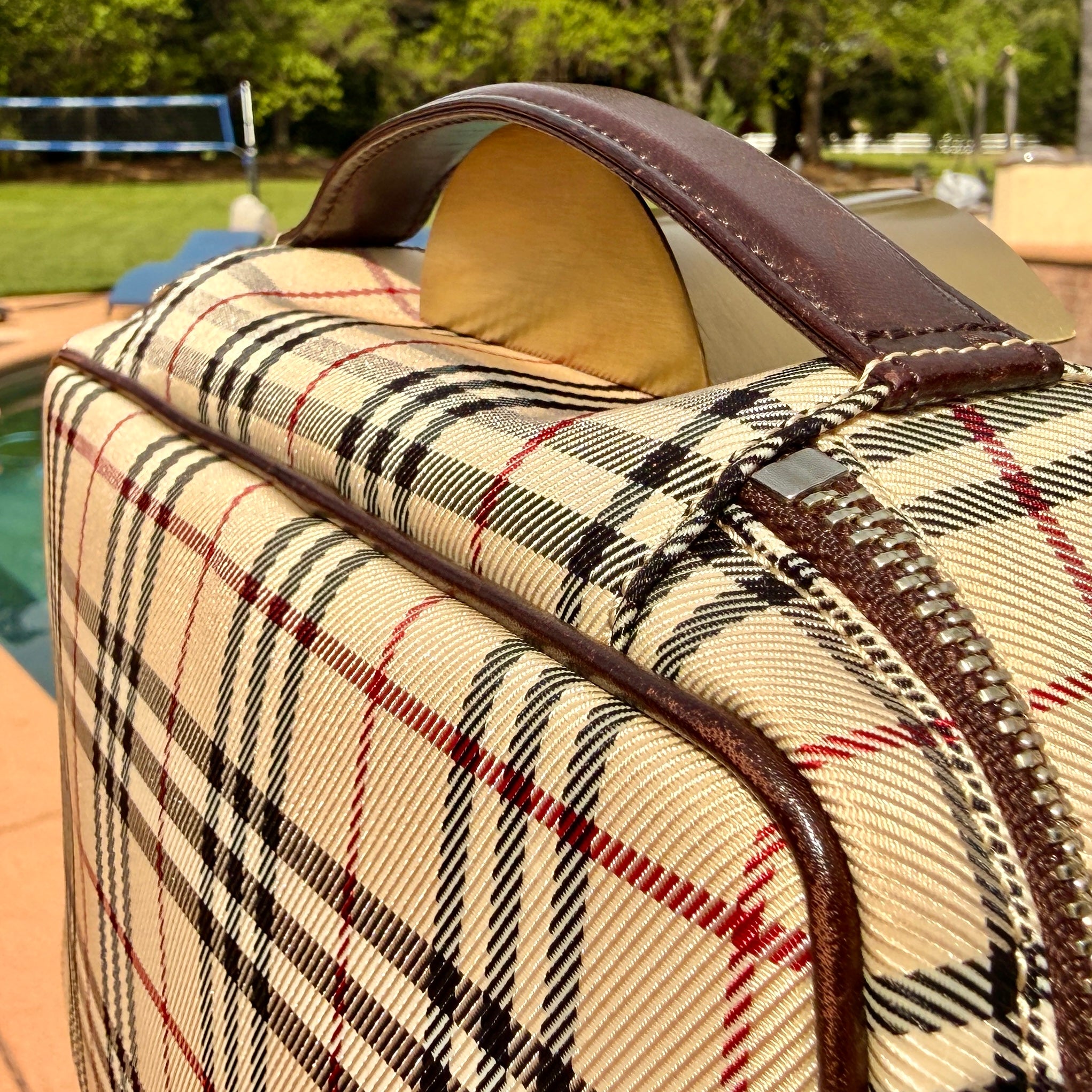 Burberry Soft Shell Vanity Makeup Case