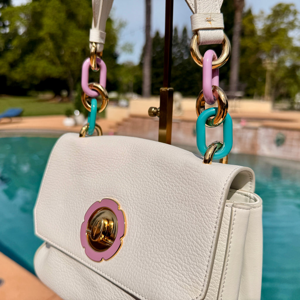 Salvatore Ferragamo Shoulder Bag with Gold Hardware