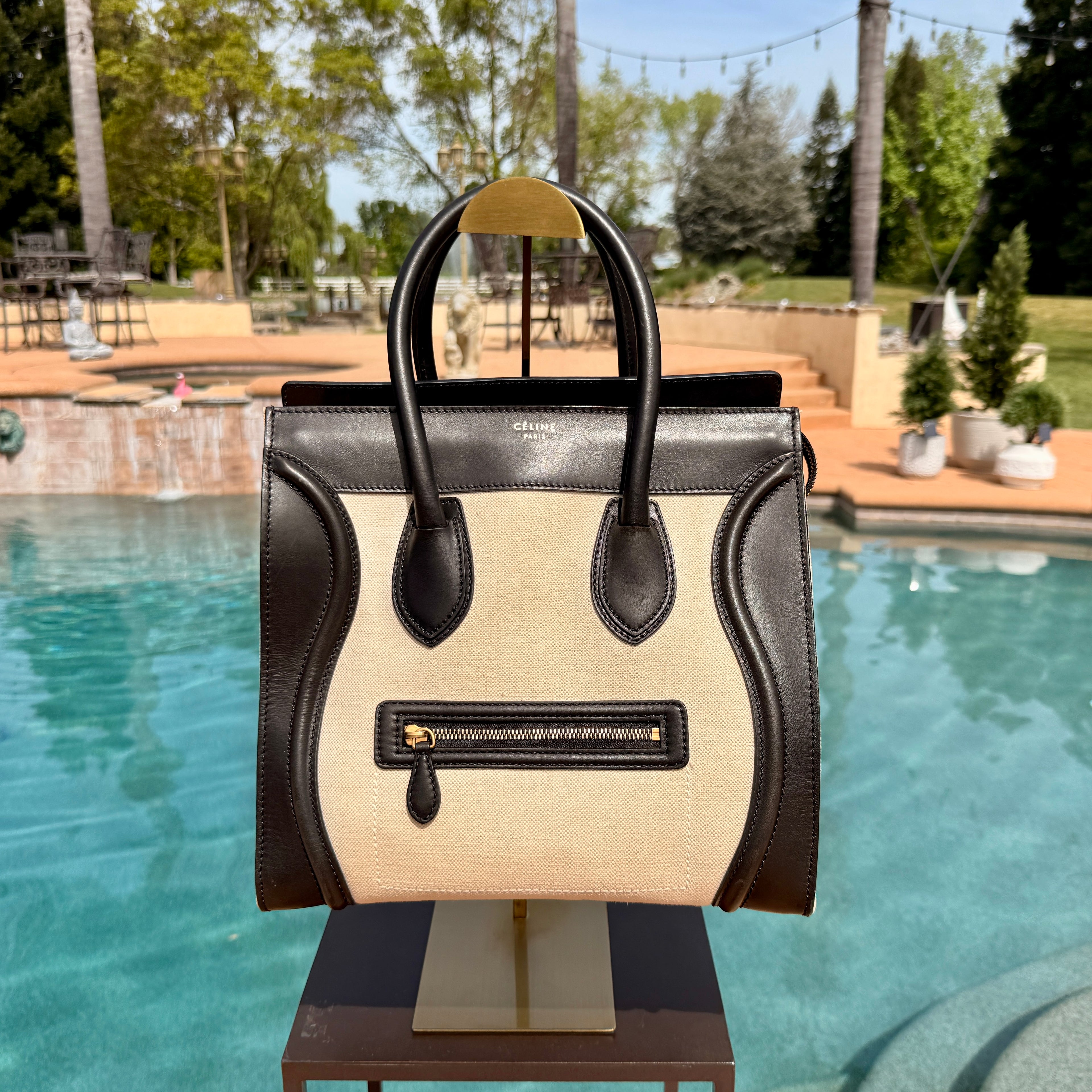 Celine Mini Luggage Tote Bag