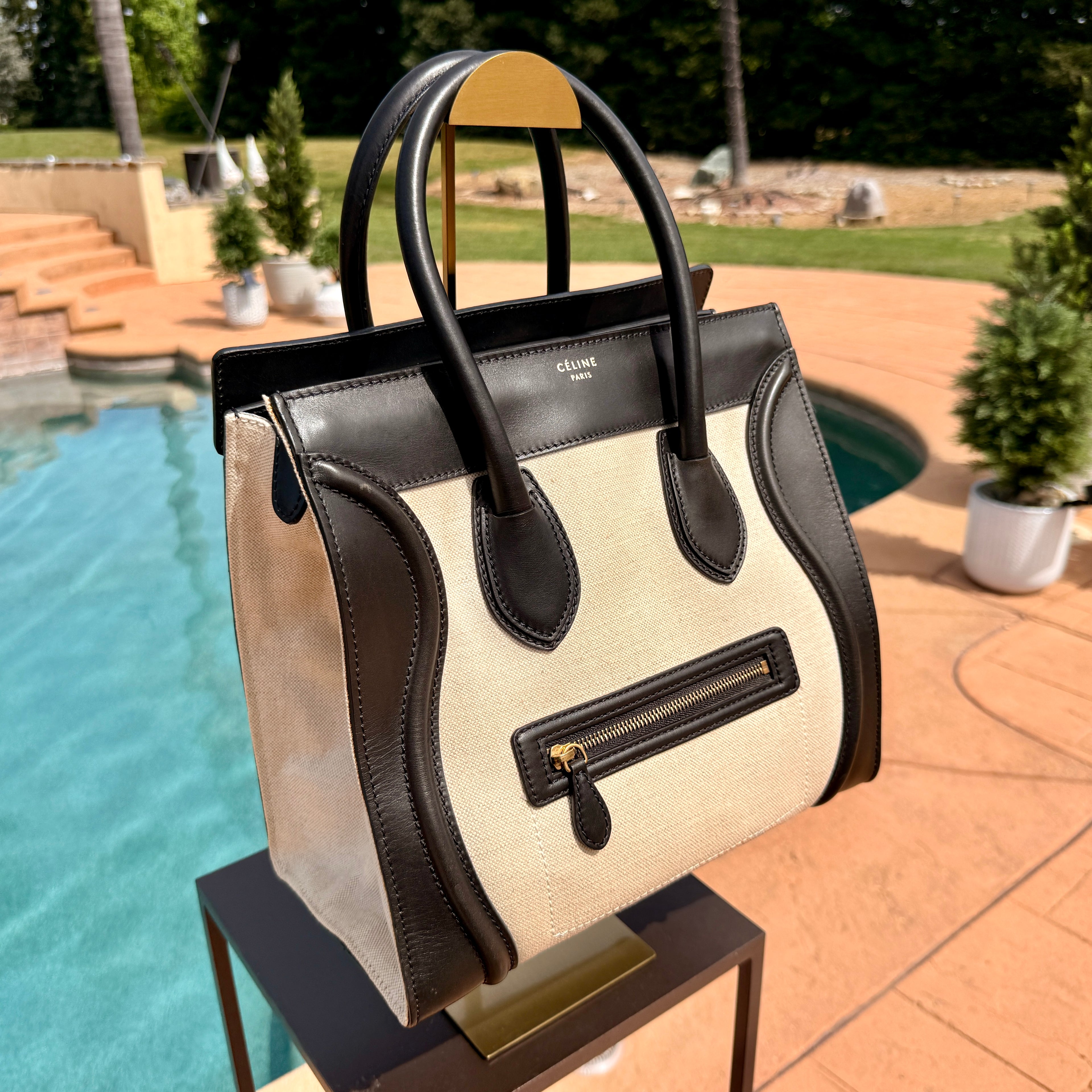 Celine Mini Luggage Tote Bag