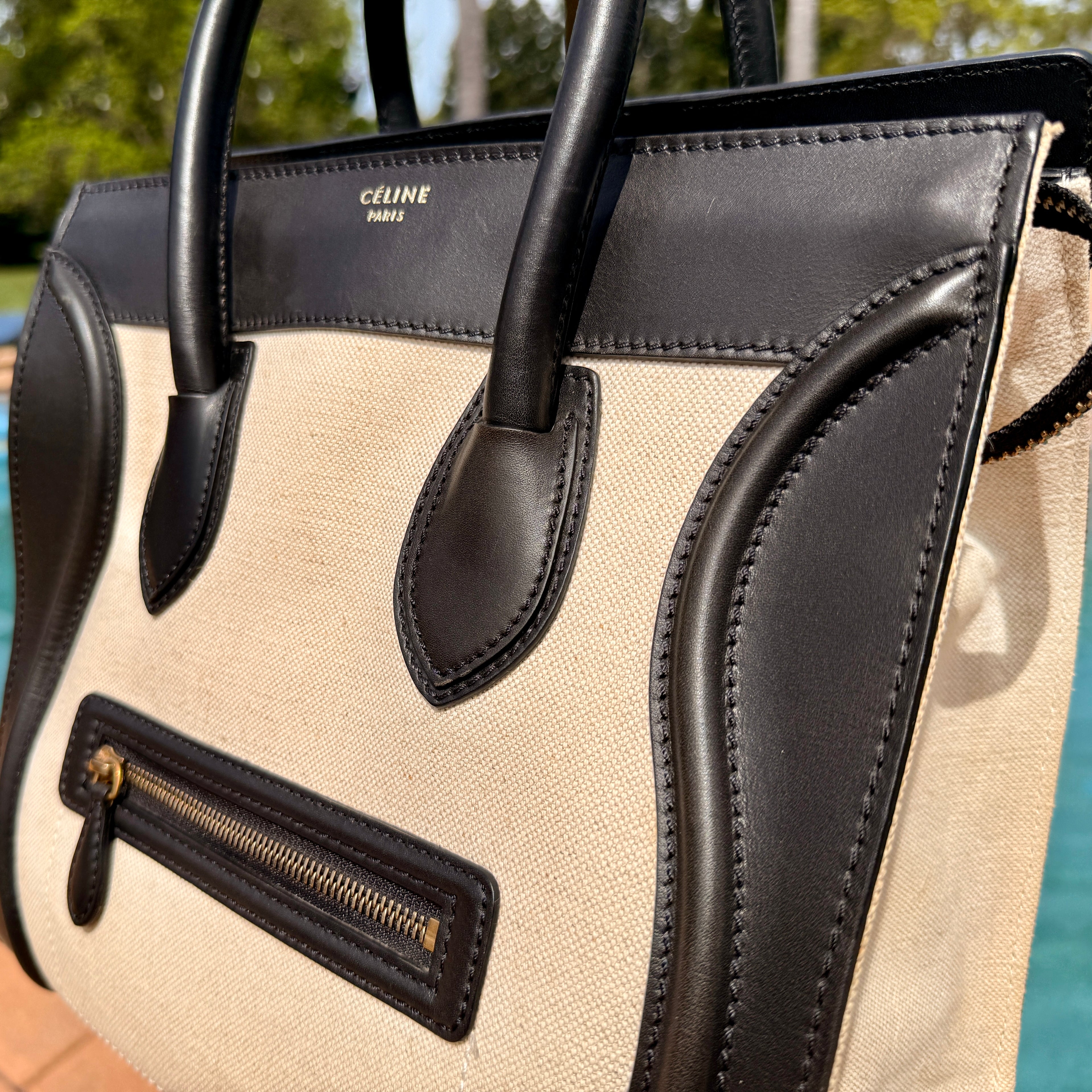 Celine Mini Luggage Tote Bag