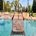 Louis Vuitton	Satchel (Crossbody) Damier Ebene w/ Tabacco Hardware