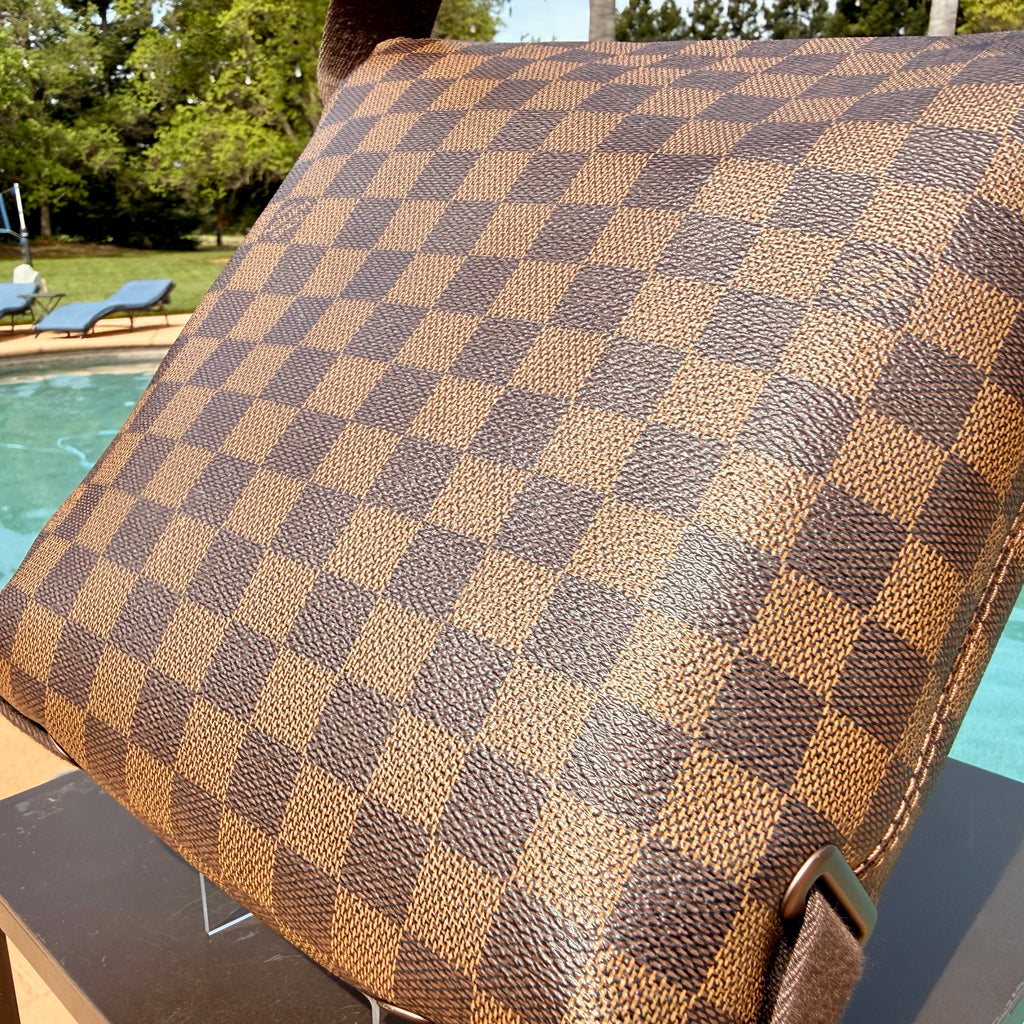 Louis Vuitton	Satchel (Crossbody) Damier Ebene w/ Tabacco Hardware