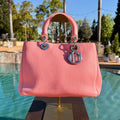 Christian Dior Diorissimo Tote Medium with Silver Hardware