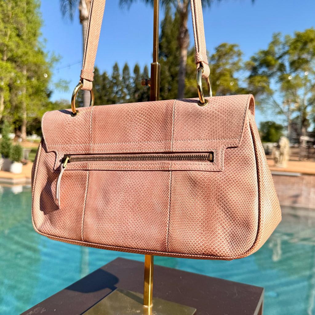 Gucci RARE Exotic Leather Crossbody Shoulder Bag