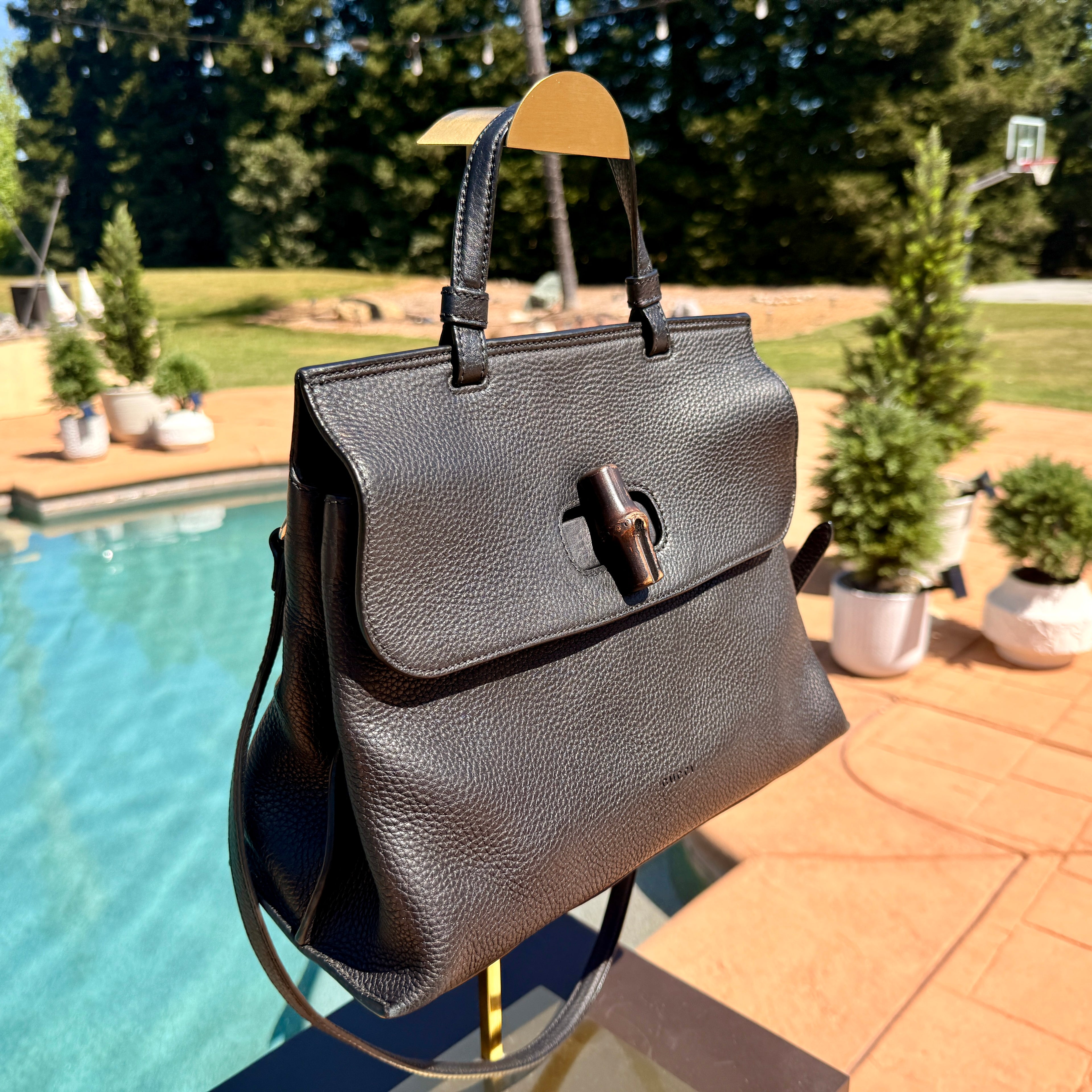 Gucci Crossbody Flap with Bamboo Lock