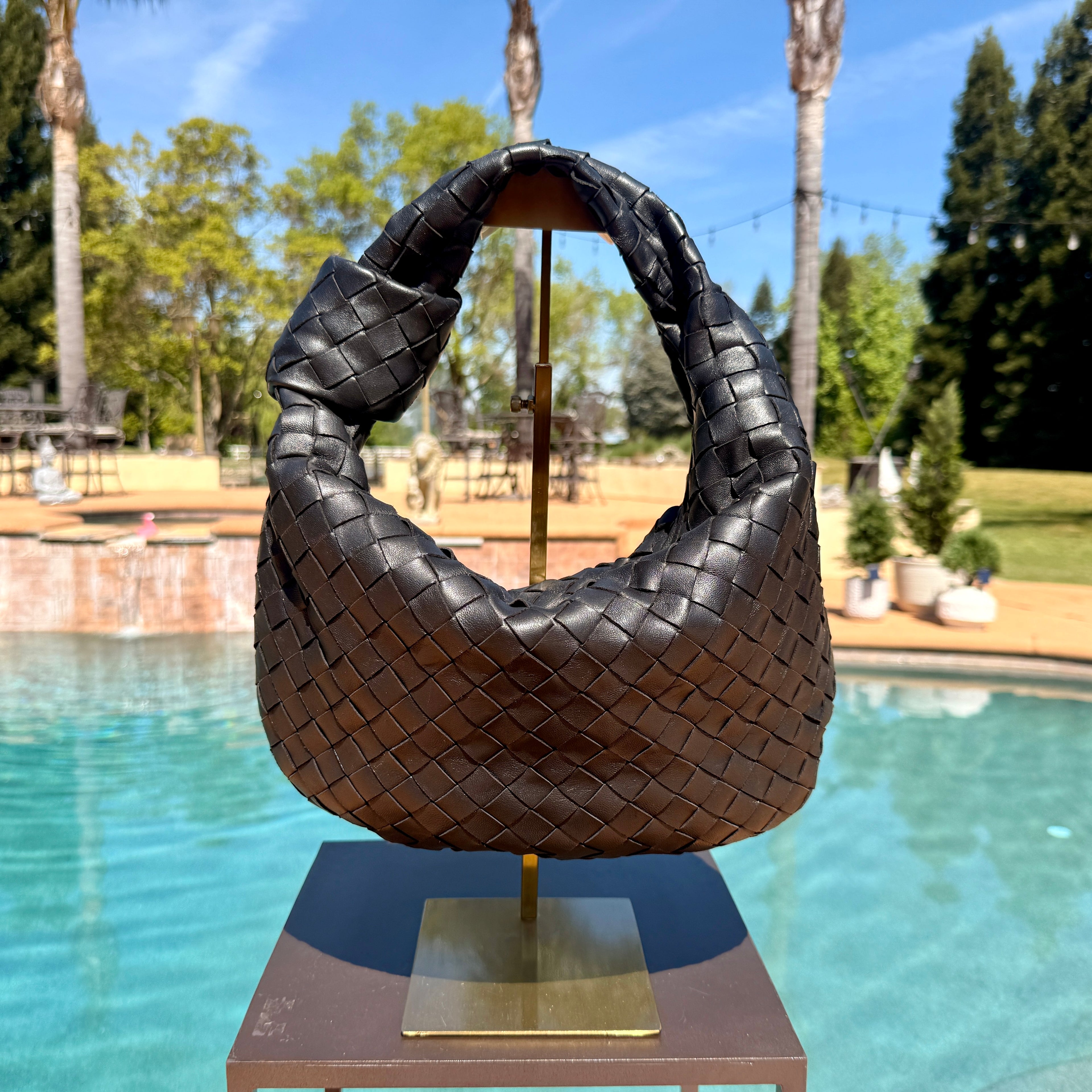 Bottega Veneta Jodie Knotted Intrecciato Hobo
