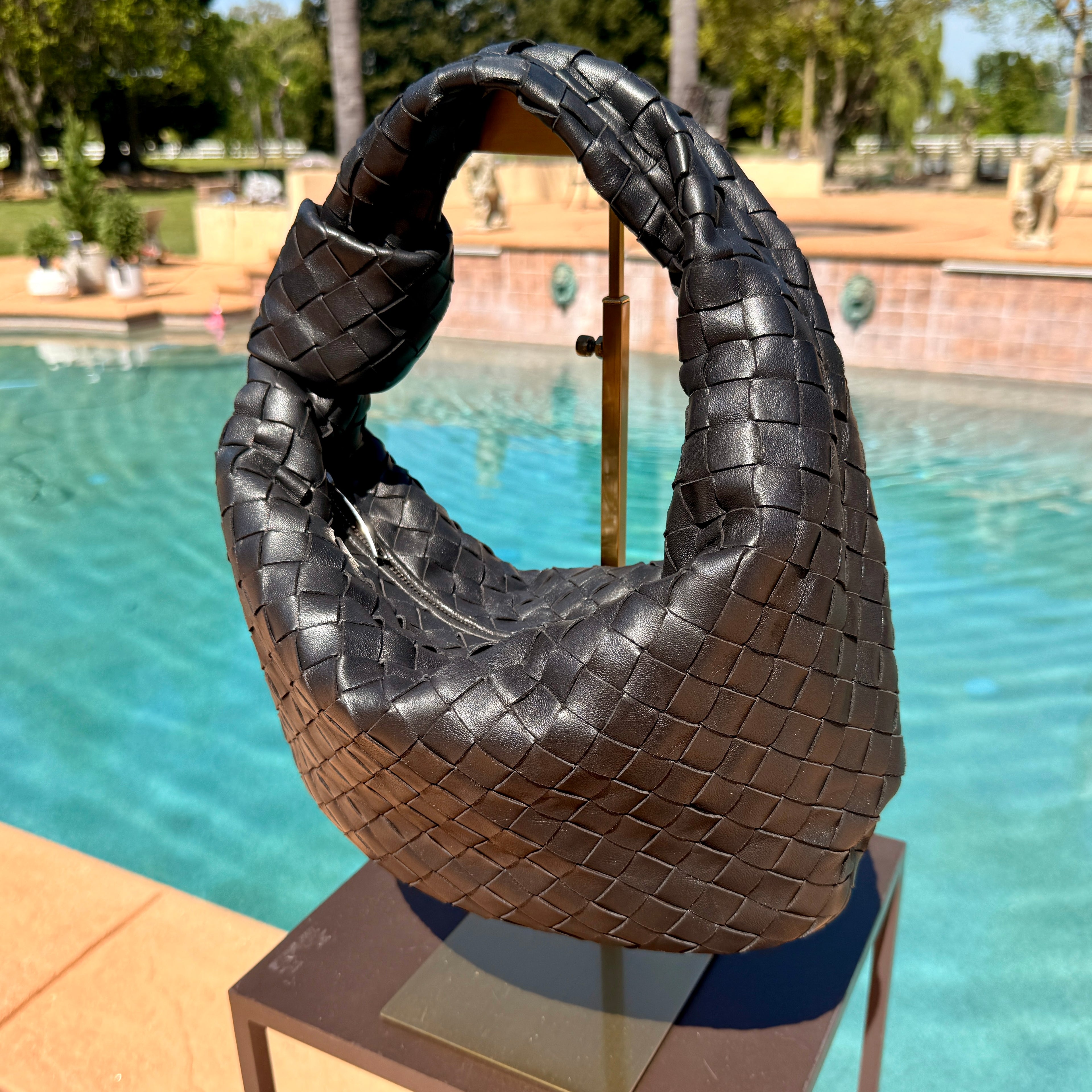 Bottega Veneta Jodie Knotted Intrecciato Hobo