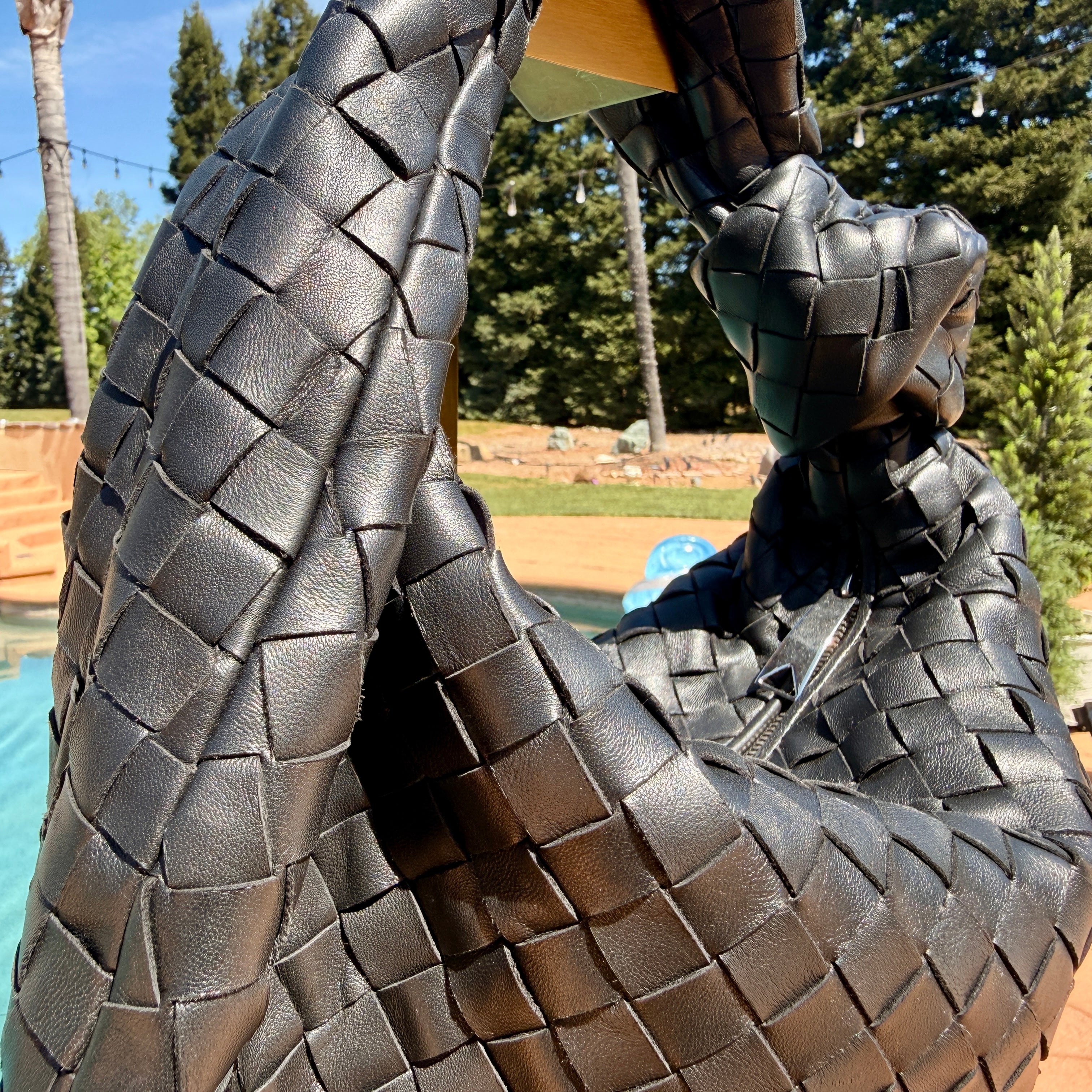 Bottega Veneta Jodie Knotted Intrecciato Hobo