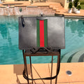 Gucci Web Trademark Cross Body Messenger Bag